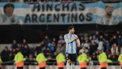   Messi tras su primera despedida en Argentina: 