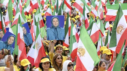 Iraníes opositores exigieron en Bruselas el fin del régimen Iraníes opositores exigieron en Bruselas el fin del régimen