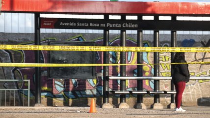   Tiroteo en un paradero de Puente Alto dejó dos heridos 