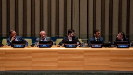   ONU: Boric encabezó Foro de Defensa de la Democracia junto a mandatarios progresistas 