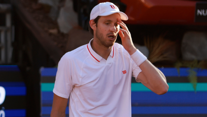   La lluvia postergó el estreno de Jarry en el Challenger de Villena 