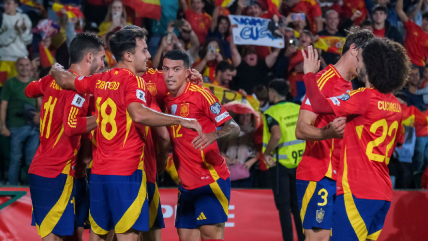   España doblegó sin inconvenientes a Georgia y sigue firme en las Clasificatorias 