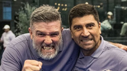   Cambió el fútbol por el pádel: David Pizarro brilló en torneo de leyendas 