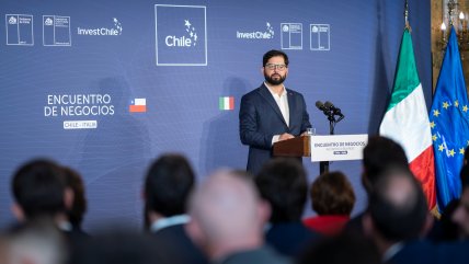  Presidente Boric invitó a empresas italianas a fortalecer lazos con Chile  