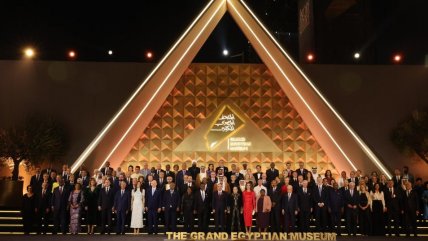   Tras 20 años, el Gran Museo Egipcio abrió con decenas de jefes de Estado y fuegos artificiales 