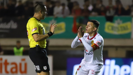   Sabino Aguad criticó el arbitraje ante Limache: 