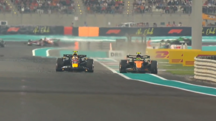   [VIDEO] ¿Merecía sanción? El polémico adelantamiento de Norris a Tsunoda en Abu Dhabi 