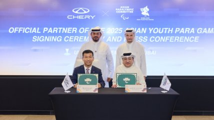   CHERY firma alianza histórica con los Juegos Paralímpicos Juveniles de Asia 2025 