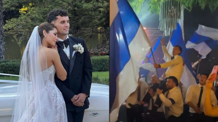   Ignacio Saavedra contrajo matrimonio con temática 