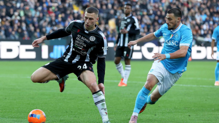   Napoli desperdició la opción de pasar al frente de la Serie A: Cayó ante Udinese 