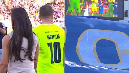   [VIDEO] El emocionante recibimiento a Walter Montillo en su partido de despedida en el Nacional 