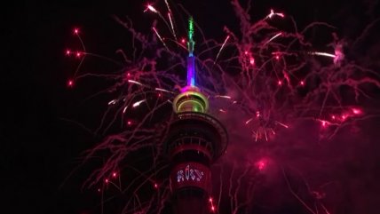   Nueva Zelanda ya dio la bienvenida al 2026 