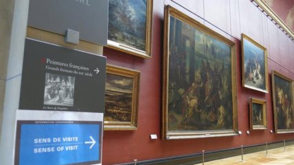   Huelga de trabajadores obliga el cierre total del Museo del Louvre en París 