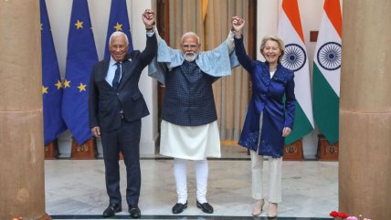   India y la Unión Europea cierran un acuerdo comercial tras 18 años de negociaciones 