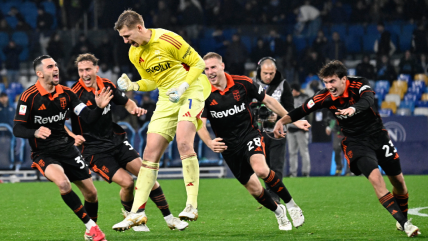   Como 1907 dio la gran sorpresa y eliminó a Napoli en cuartos de final de la Copa Italia 