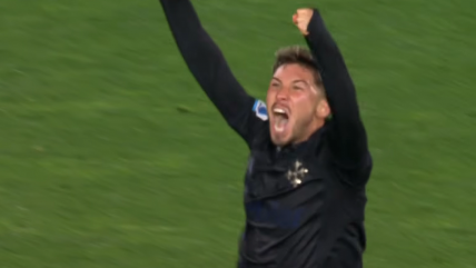   Loyola recibió los elogios de la prensa italiana tras su primer gol en Pisa 