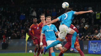   Napoli empató con Roma en un peleado encuentro en la Serie A 