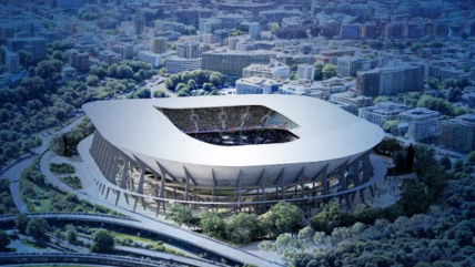   Lazio presentó el proyecto para su nuevo estadio con miras a la Eurocopa 2032 