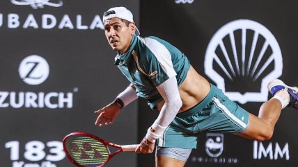   Alejandro Tabilo remontó ante Francesco Passaro y se instaló en cuartos del ATP de Río de Janeiro 