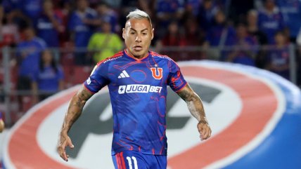   La formación de U. de Chile para recibir a Deportes Limache en el Estadio Nacional 