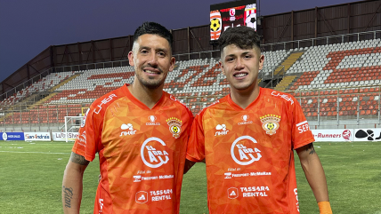   Padre e hijo juntos: Cobreloa festejó hito en la goleada sobre Curicó Unido 