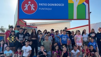   Patio Punitaqui, un espacio que acoge y protege a más de 160 niños en La Florida 