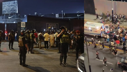   Tragedia: Banderazo de Alianza Lima dejó un muerto y al menos 47 heridos 