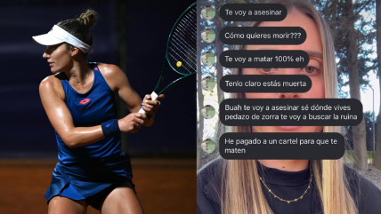   Tenista española recibió amenazas de muerte tras caer en un torneo en Bogotá 