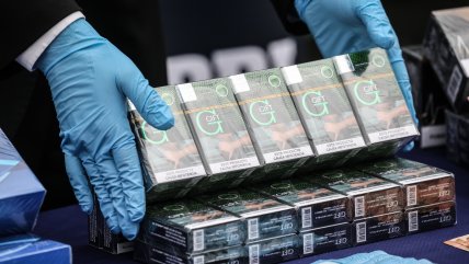   Carabineros incauta 490 mil cajetillas de cigarrillos de contrabando en Coquimbo 