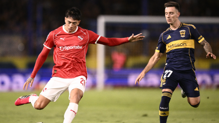   Maximiliano Gutiérrez fue titular en el polémico empate de Independiente ante Boca 