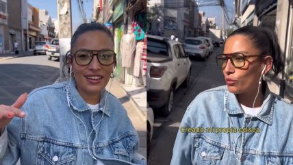   Ana Tijoux se luce rapeando su primer clásico en pleno Santiago 