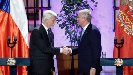   Kast recibió al presidente checo en la primera visita oficial de un mandatario extranjero durante su gestión 