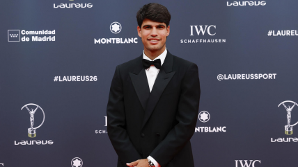   Carlos Alcaraz se quedó con el premio Laureus al mejor deportista del año 