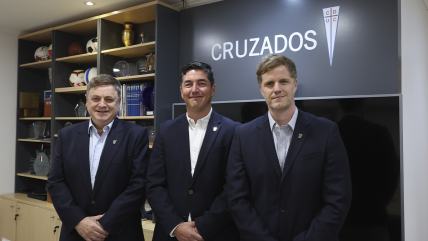   Matías Claro asumió la presidencia de Cruzados tras la salida de Juan Tagle 