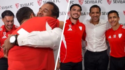 Beausejour tuvo fraterno encuentro con Sánchez y Suazo en Sevilla  
