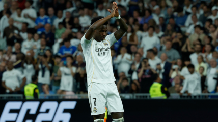   Hinchas de Real Madrid pifiaron a Vinicius en el 