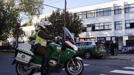   Providencia: Escolar que prendió bengala en liceo quedó bajo supervisión de Reinserción Juvenil 