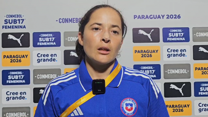   Vanessa Arauz valoró el estreno con goleada de la Roja Sub 17 en el Sudamericano Femenino 