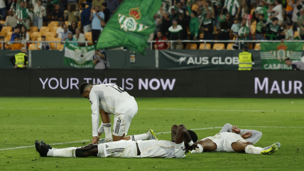  Héctor Bellerín permitió el agónico empate del Betis de Pellegrini ante Real Madrid 