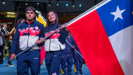   El paso del Team Chile en la clausura de los Juegos Sudamericanos de la Juventud Panamá 2026 