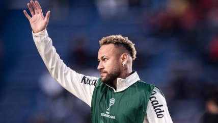   [VIDEO] Neymar tuvo bonito gesto antes de duelo contra San Lorenzo de Gustavo Alvarez 