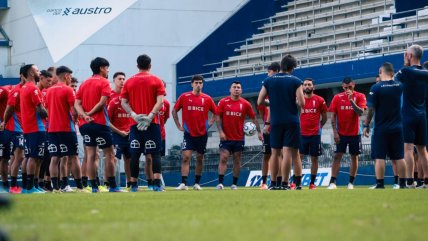   Universidad Católica entrenó en el estadio de Emelec para duelo con Barcelona 