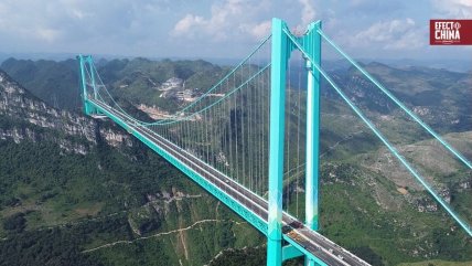   Guinness certificó al Puente Huajiang como el más alto del mundo 