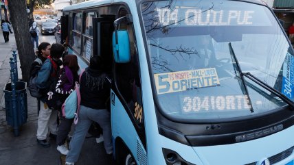  Micreros de Valparaíso pusieron fin al paro por el alza de combustibles  