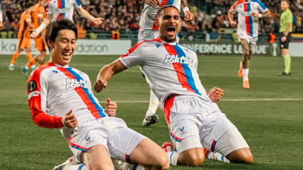   Crystal Palace derribó de visita a Shakhtar Donetsk en la ida de semifinales de Conference 