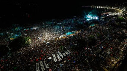  Shakira hace historia en Copacabana con 2 millones de personas  
