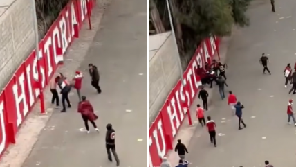   Hinchas de La Serena agredieron a 