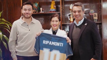   Everton se reunió con alcaldesa Ripamonti en el inicio de su mes de aniversario 