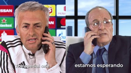   [VIDEO] Stefan Kramer volvió a impactar con imitaciones de Mourinho y Florentino Pérez 
