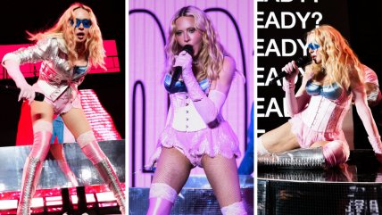  Madonna paralizó Times Square para presentar 